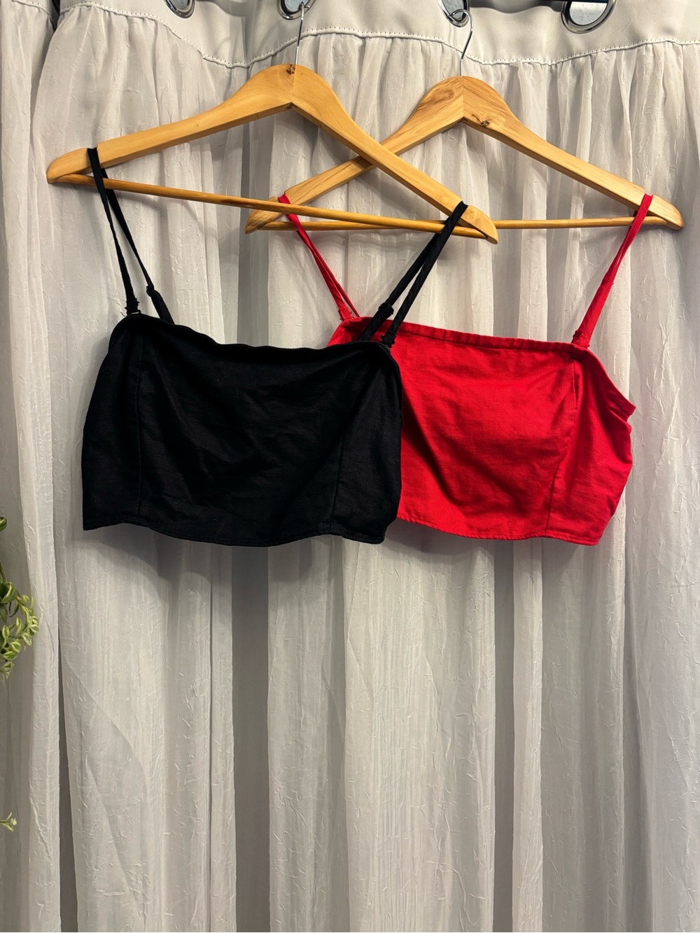 GAP Bandeau Linen/Cotton Tops